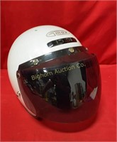 G Max 3/4 Helmet w/ Smoked Visor Sz Large