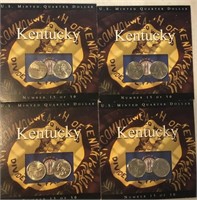 (4) Kentucky State Quarter Sets