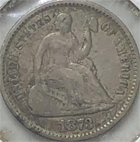 1873 Half Dime