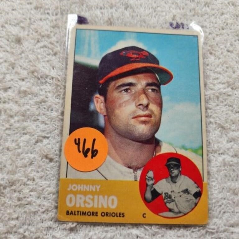 1963 Topps Johnny Orsino