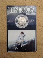 Mexico 1986 World Cup collectible coin medal