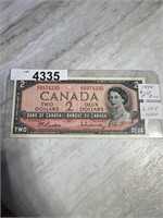 1954 - $2.00 Bill - Like New