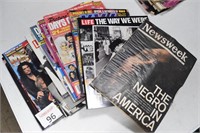 Vintage Newsweek, Time, Life etc Magazines