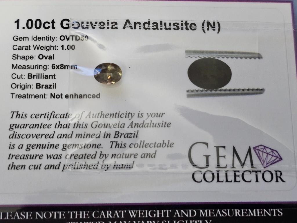 1.00ct Gouvaiz Andalusite