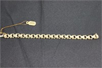 Antique Gold Bracelet - 14K 9.7g 7.5 Inches