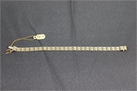 Imperial Gold Bracelet - 14K 13.8g 7.5 Inches