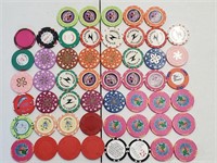 53 Cruise, Foreign And Advertising Casino Chips