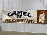 Camel banner 144” x 40”
