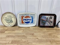 Pepsi, Bud advertising trays