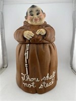 Thou shall not steal! Cookie jar.