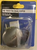 Toe Touch Tub Drain Stopper