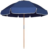 AMMSUN 7.5ft Heavy Duty HIGH Wind Beach Umbrella C