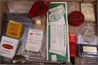 LOT OF ASSORTED LOCAL ADVERTISING ITEMS -  J.F.