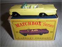 Lesney Pontiac Convertible Matchbox Car No.39