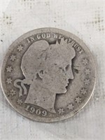 1909 BARBER QUARTER