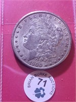 1900 O Morgan Dollar AU