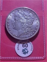 1889 Morgan Dollar AU