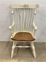 Painted Wooden Arm Chair