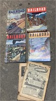 1940/50s Railroad Magazine Lot