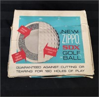 Vintage Zippo SDX Golf Balls