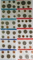 (6) US Mint uncirculated coin sets: 1978, 79,