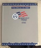 THE OFFICIAL U.S. MINT COIN BOOK-ROOSEVELT DIMES