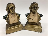 Pair of Shakespeare Cast Metal Bookends
