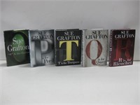 Assorted Sue Grafton 1st Edition Books See Info