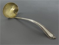 GORHAM 'PLYMOUTH' SOLID STERLING SILVER SOUP LADLE