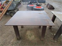 New/Unused 48" X 46" HD Steel Table