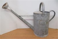 Primitive Galvanized Water Can with Long Spout