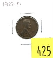 1922-D Lincoln cent