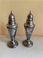 Weighted Sterling Silver S/P Shakers