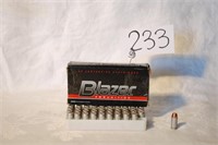 Blazer Ammunition 40 S&W 180 GR FMJ