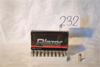 Blazer Ammunition 40 S&W 180 GR FMJ