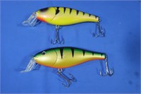 2 Super Shad Type Rattling Lures (looks new)