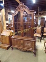 Beautiful Chippendale Ball and Claw China Cabinet