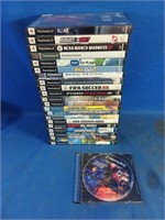 Assorted PlayStation 2 games including Star Wars,