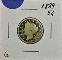 1889 Liberty Nickel G
