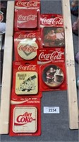 Coca-Cola coasters