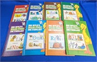 (8) Volumes of Big Bird's Sesame Street Dictionary