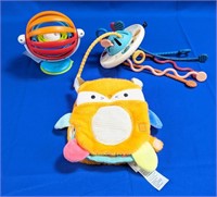 (3) Montessori Sensory Developmental Baby Toys