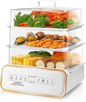 SUSTEAS 17QT Food Steamer - Digital Display