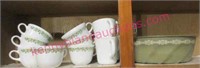 corelle spring blossom mugs-white corningware mugs