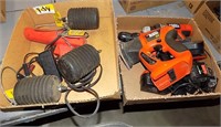 2 BOX LOTS OF BATTERY TOOLS AND MORE, AS-IS