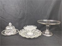 Large Selection Of Vintage Glass Pieces