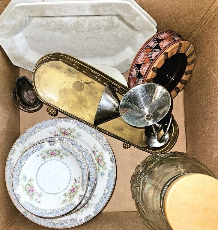 China, Canister Box Lot