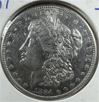 1884-S Silver Morgan Dollar