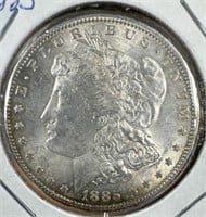 1885 Silver Morgan Dollar MS