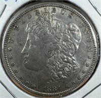 1884 Silver Morgan Dollar